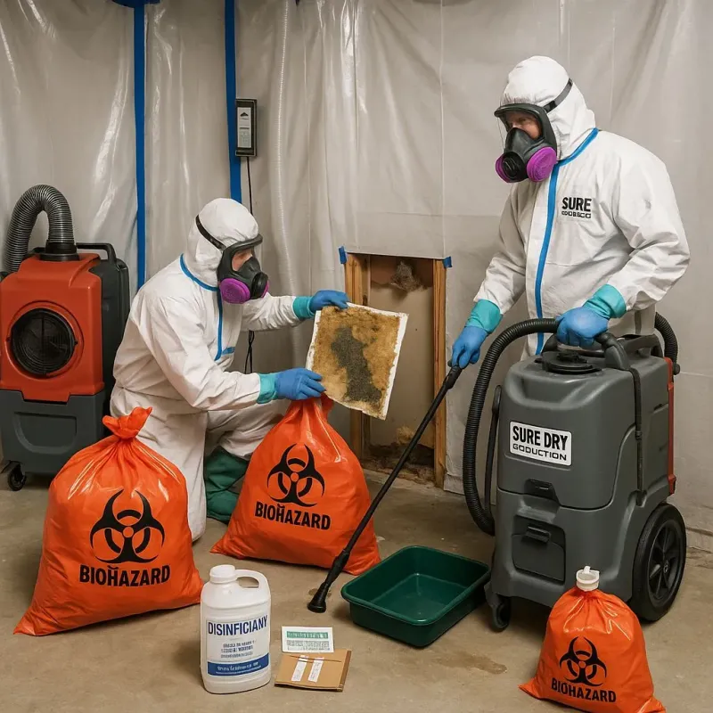 Contaminated Water Handling Protocols process in Huntington, VA