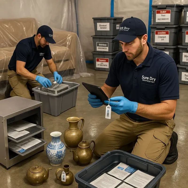 Content Protection and Restoration process in Huntington, VA
