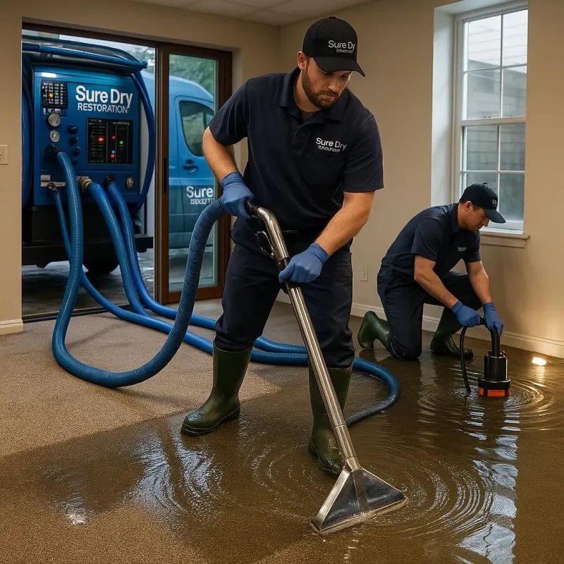 Water Extraction and Removal process in Huntington, VA